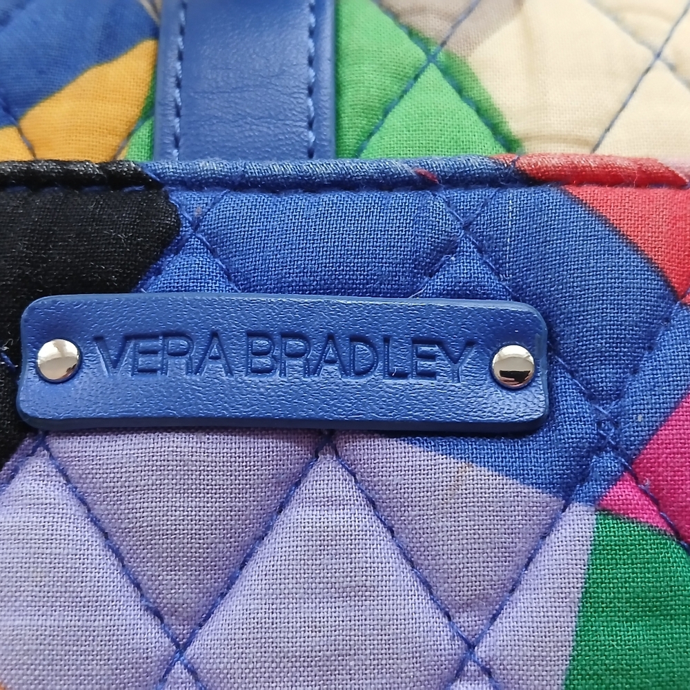 Vera Bradley Slim Saddle Bag – “Pop Art” Pattern - Picture 3 of 13